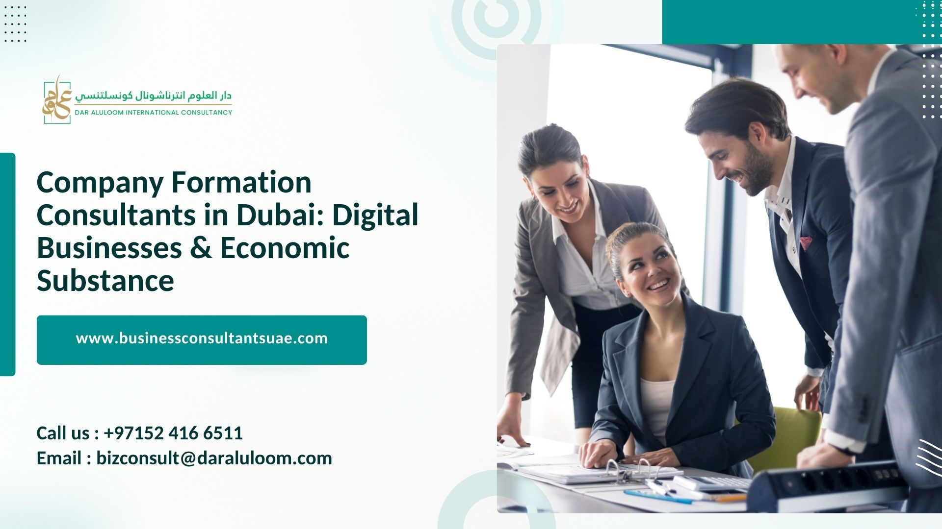 Company Formation Consultants in Dubai: Digital Businesses & Economic Substance
